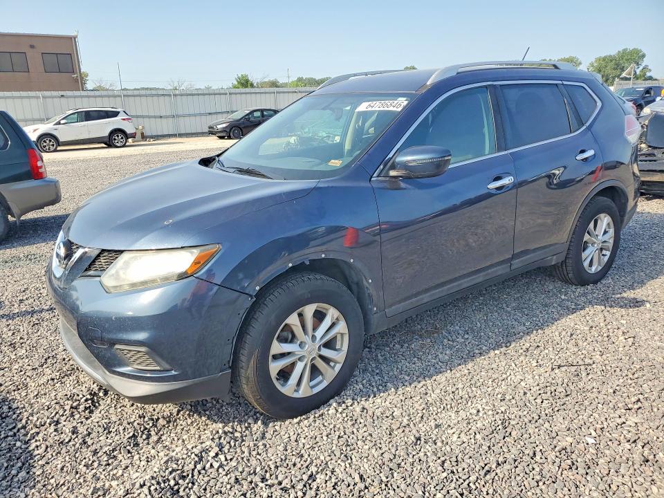 NISSAN ROGUE 2016 with VIN 5N1AT2MV6GC896726 - Photo from auction