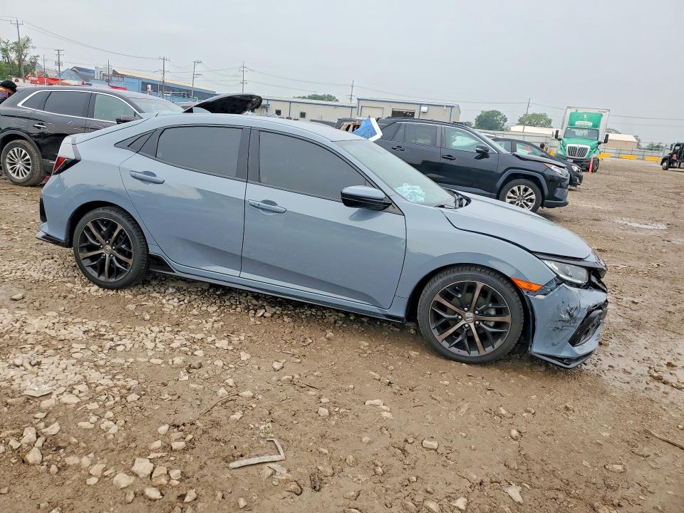 Photo 4 from auction – 2021 HONDA CIVIC with VIN SHHFK7H41MU217017
