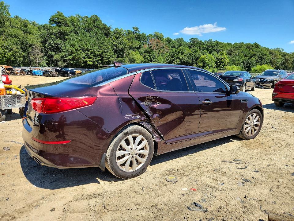 Photo 3 from auction – 2014 KIA OPTIMA with VIN 5XXGN4A70EG345568