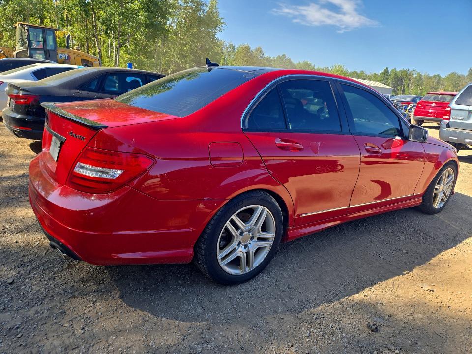 Photo 3 from auction – 2014 MERCEDES-BENZ C with VIN WDDGF8JB9EA920566