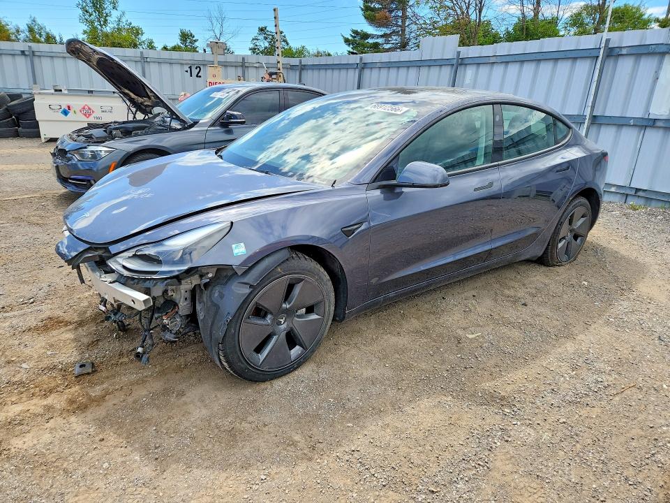 TESLA MODEL 3 2023 with VIN 5YJ3E1EA0PF686591 - Photo from auction