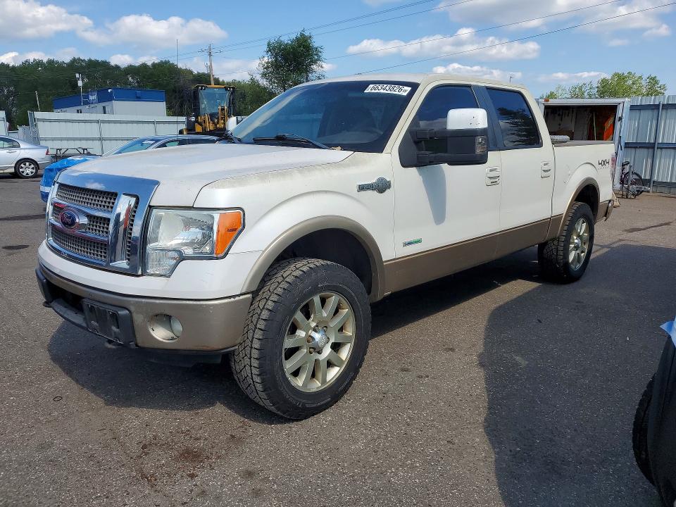FORD F150 2011 with VIN 1FTFW1ET6BKD43470 - Photo from auction