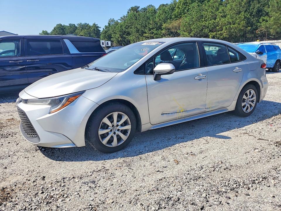 TOYOTA COROLLA 2022 with VIN 5YFEPMAE5NP329731 - Photo from auction