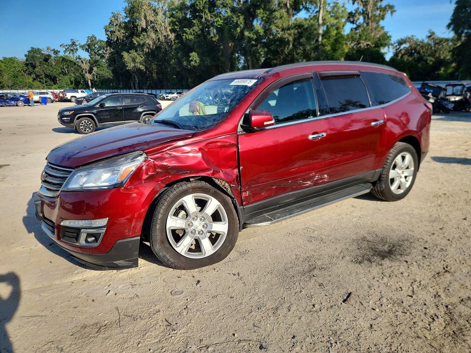 CHEVROLET TRAVERSE 2017 with VIN 1GNKRGKD4HJ311001 - Photo from auction