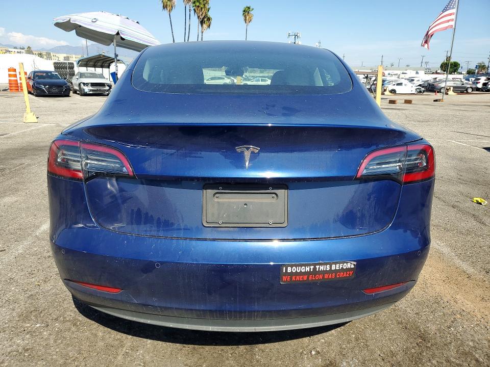 Photo 6 from auction – 2022 TESLA MODEL 3 with VIN 5YJ3E1EA9NF148470