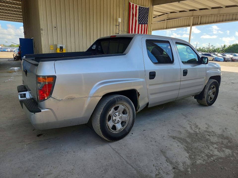 Photo 3 from auction – 2007 HONDA RIDGELINE with VIN 2HJYK16487H002514
