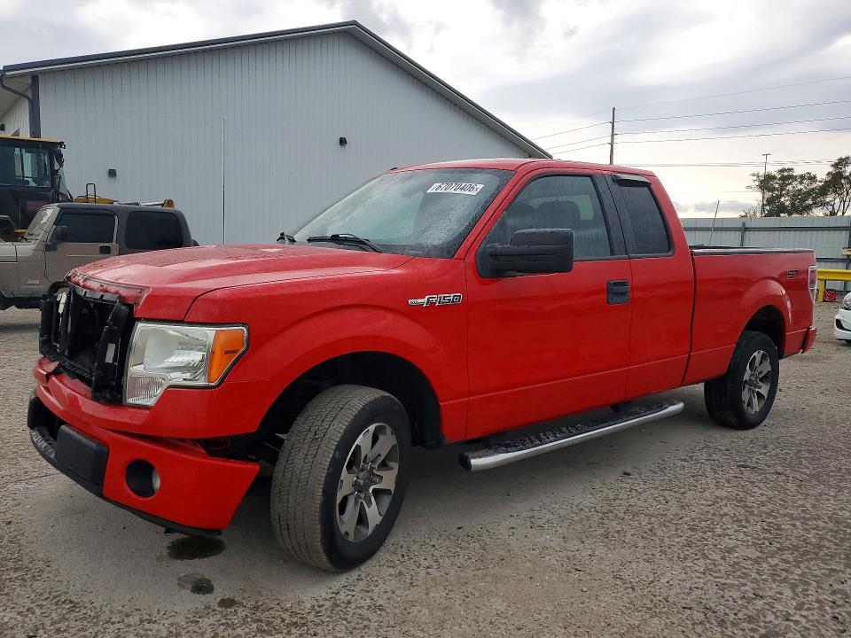 FORD F150 2013 с VIN 1FTFX1CF5DFD31025 - Снимка от търг