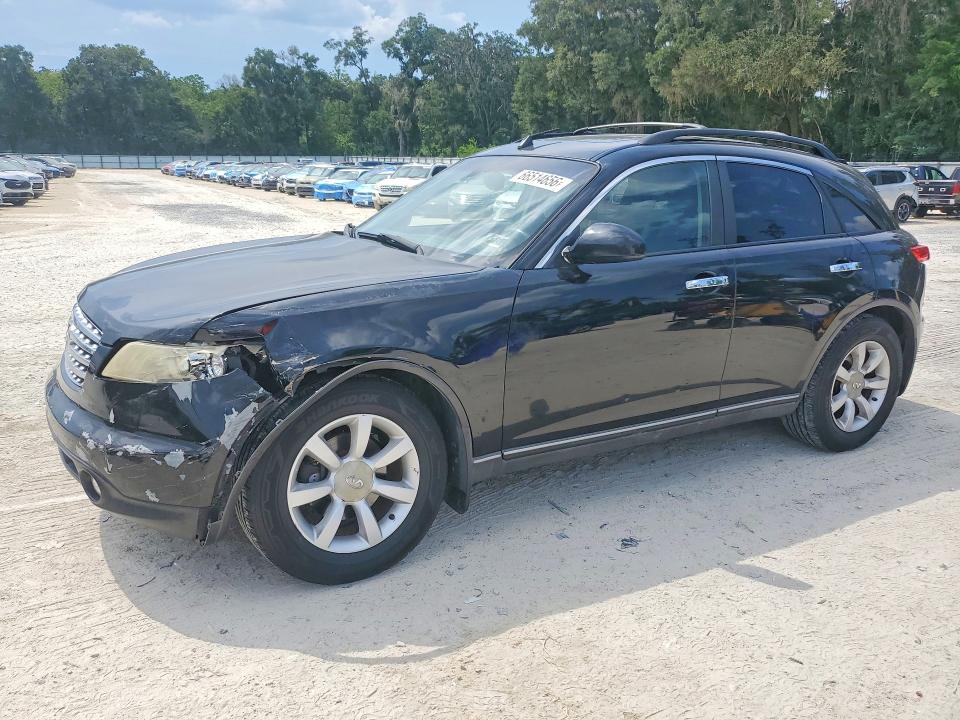 INFINITI FX35 2003 with VIN JNRAS08W73X200618 - Photo from auction
