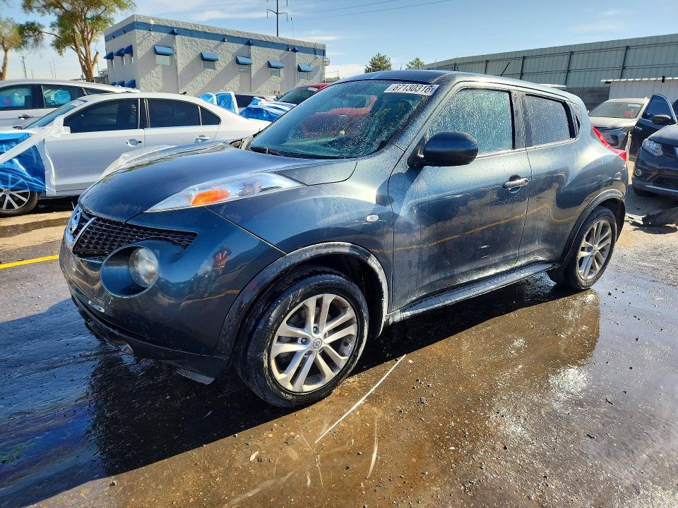 NISSAN JUKE 2012 with VIN JN8AF5MV5CT125704 - Photo from auction