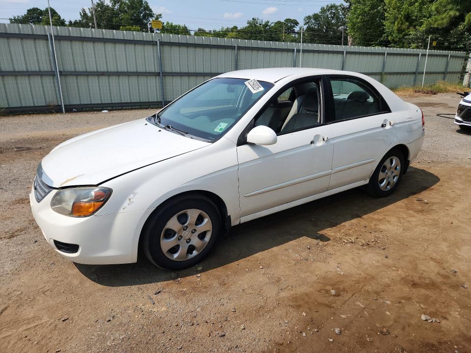 KIA SPECTRA 2009 with VIN KNAFE221995620775 - Photo from auction
