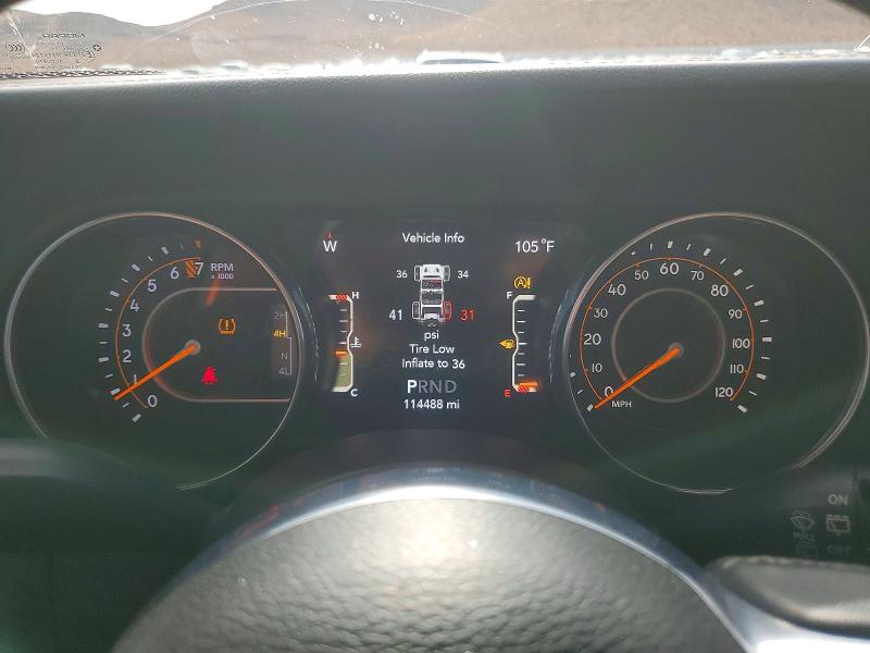 Снимка 9 от търг – 2018 JEEP WRANGLER UNLIMITED с VIN 1C4HJXEG7JW108709