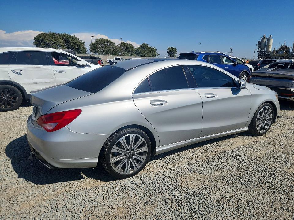 Photo 3 from auction – 2018 MERCEDES-BENZ CLA with VIN WDDSJ4EB9JN521123