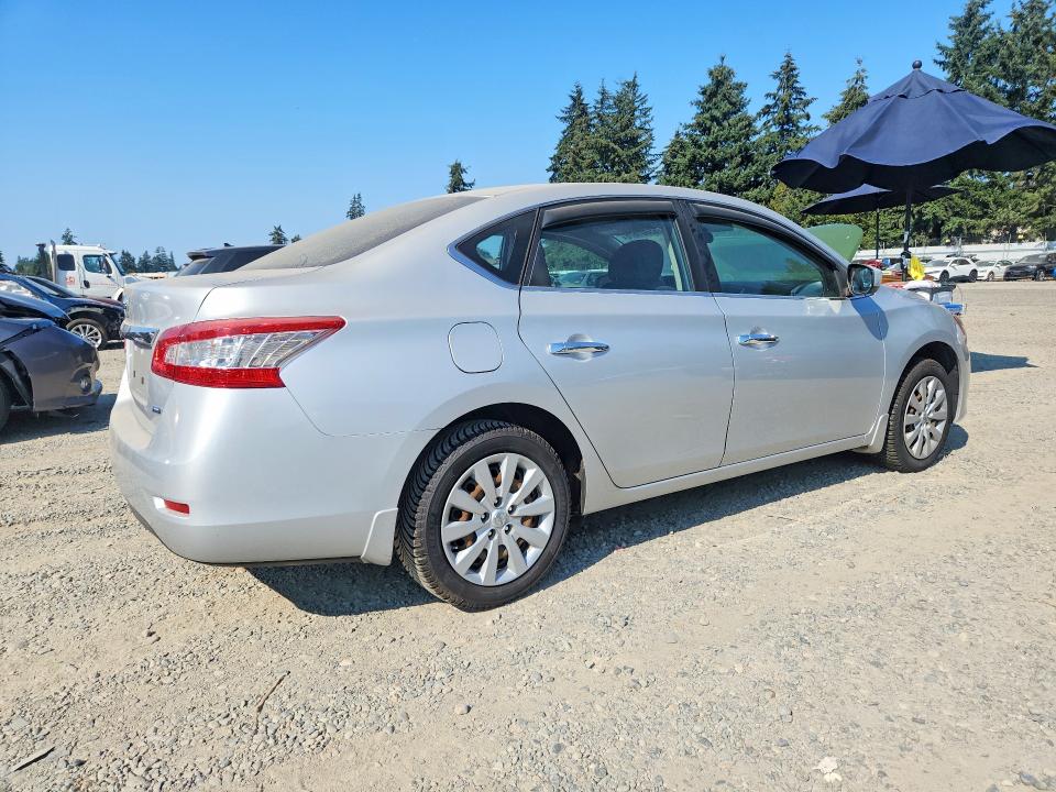 Photo 3 from auction – 2013 NISSAN SENTRA with VIN 3N1AB7AP8DL757369
