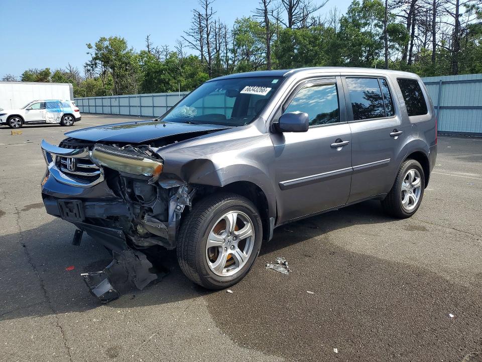 HONDA PILOT 2014 with VIN 5FNYF4H51EB037155 - Photo from auction