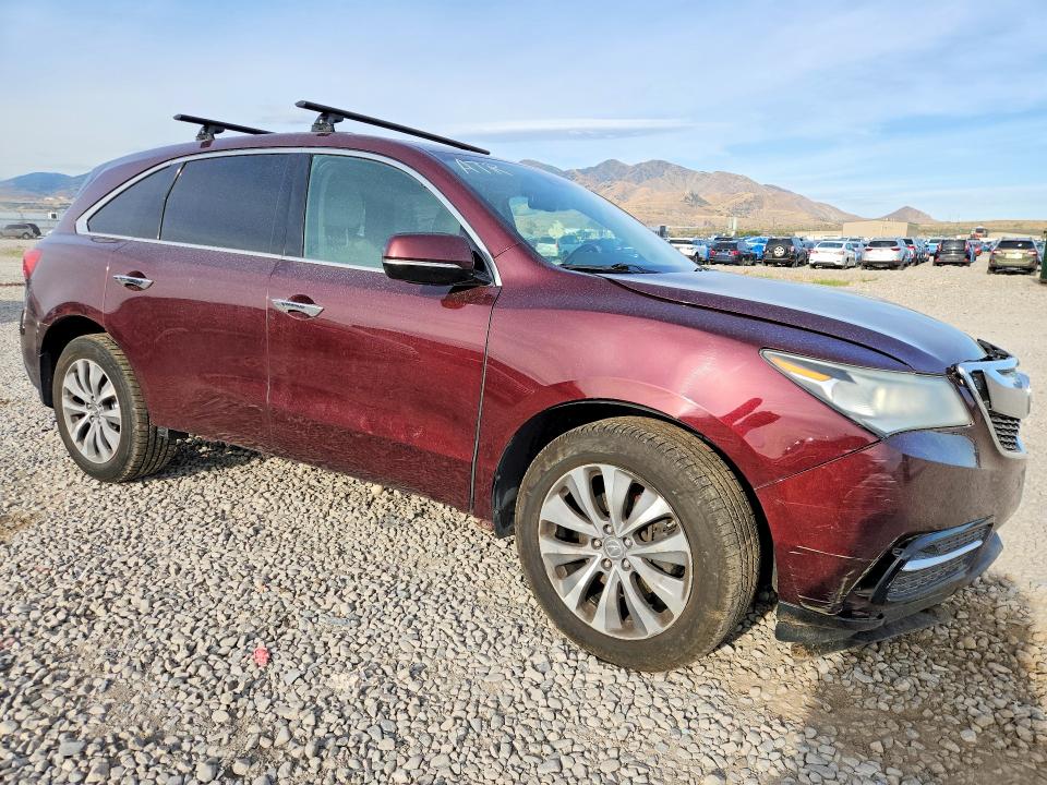 Photo 4 from auction – 2014 ACURA MDX with VIN 5FRYD4H42EB023390