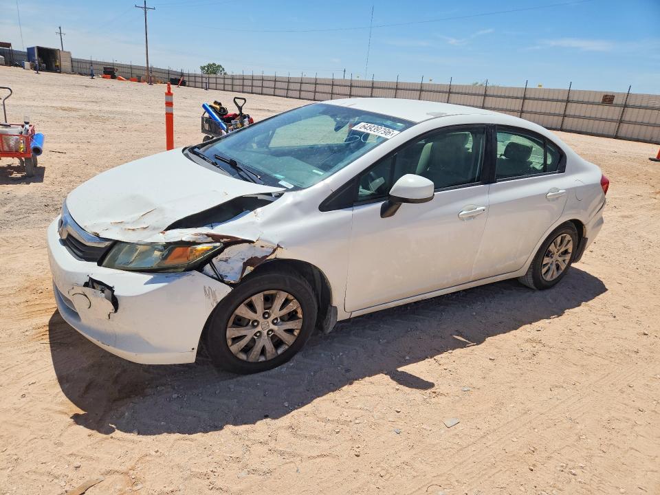2012 HONDA CIVIC - Търг №64939796