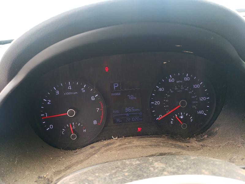 Photo 9 from auction – 2020 KIA RIO with VIN 3KPA24AD1LE278358
