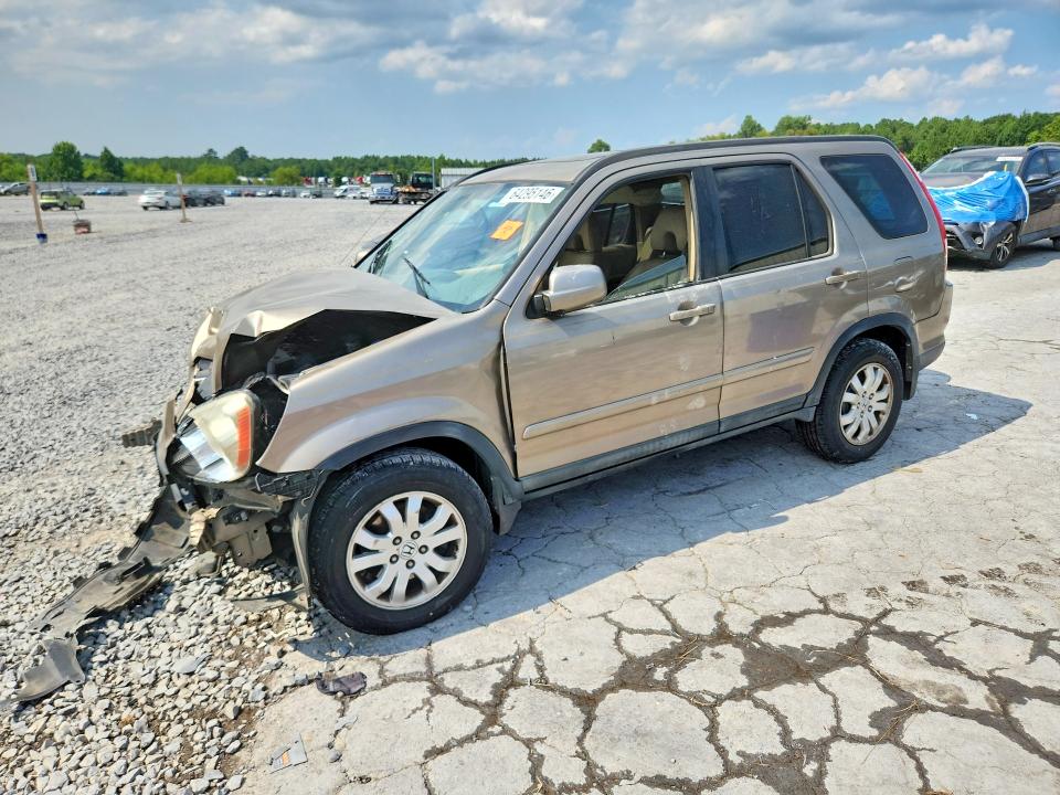 HONDA CR-V 2005 with VIN SHSRD78955U317300 - Photo from auction