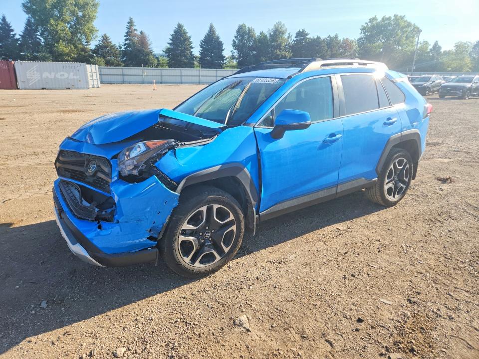 Photo 1 from auction – 2019 TOYOTA RAV4 with VIN 2T3J1RFV3KC055826