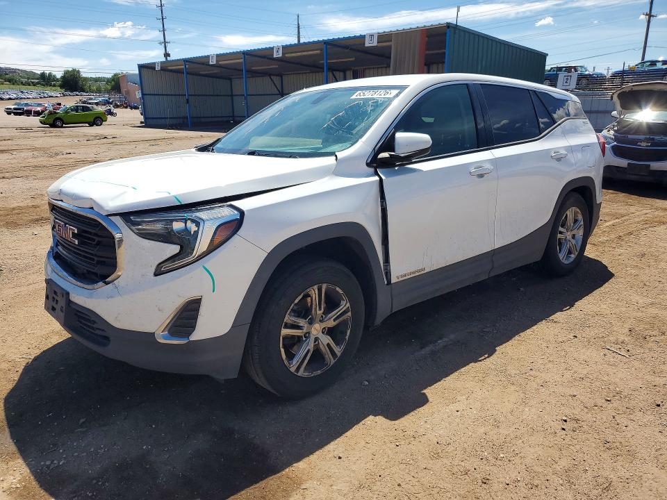 GMC TERRAIN 2018 with VIN 3GKALTEVXJL143466 - Photo from auction