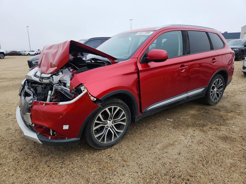 MITSUBISHI OUTLANDER 2017 with VIN JA4AZ2A31HZ609887 - Photo from auction