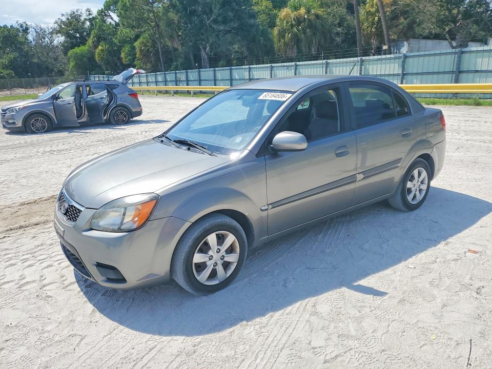 KIA RIO 2010 with VIN KNADH4A39A6647275 - Photo from auction
