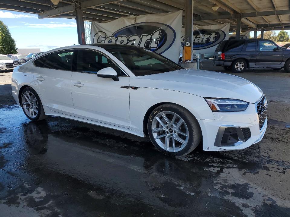 Photo 4 from auction – 2024 AUDI A5 with VIN WAUFACF50RA052891