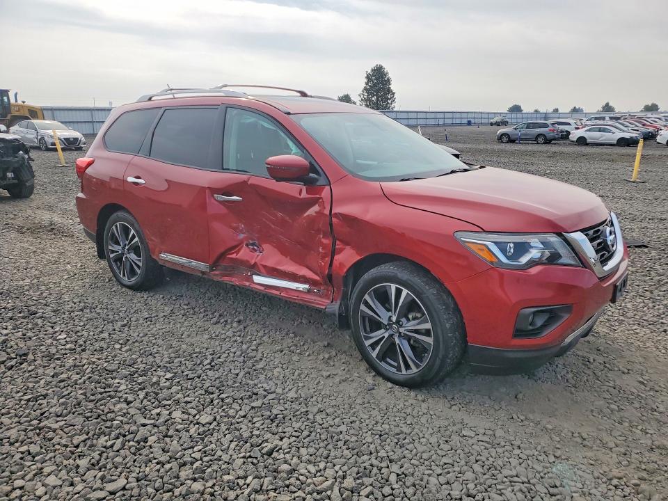 Photo 4 from auction – 2017 NISSAN PATHFINDER with VIN 5N1DR2MM7HC611598