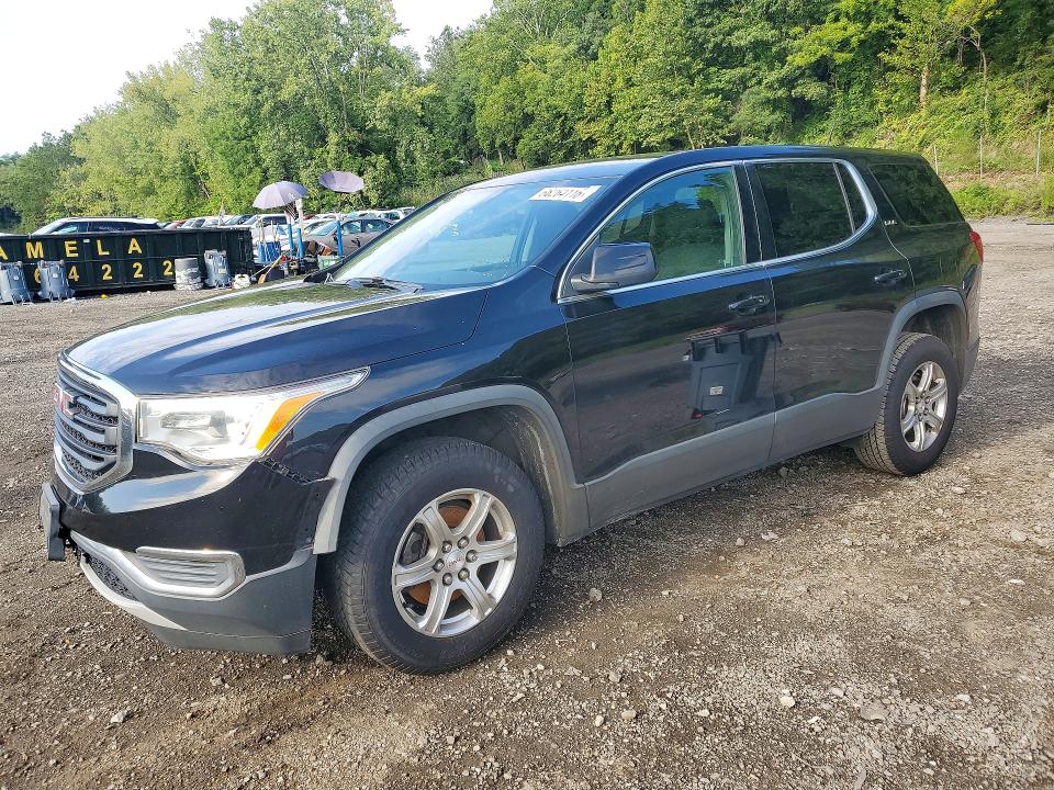 GMC ACADIA 2018 with VIN 1GKKNRLA1JZ191593 - Photo from auction