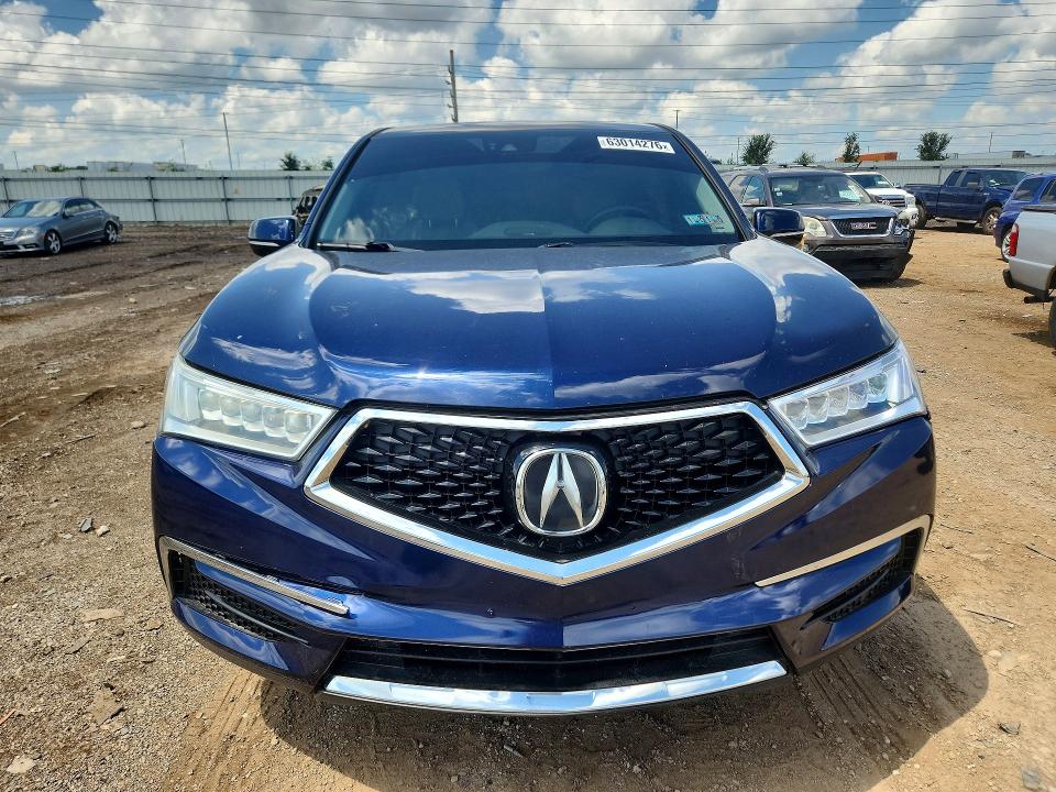 Photo 5 from auction – 2017 ACURA MDX with VIN 5FRYD4H72HB007611