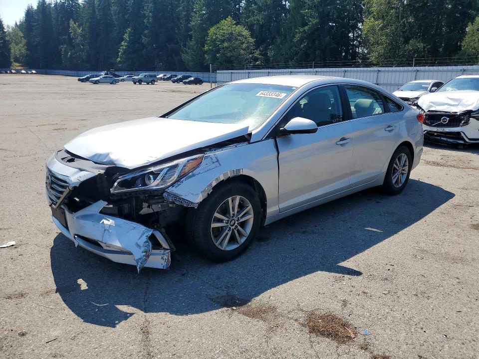 HYUNDAI SONATA 2017 with VIN 5NPE24AF2HH497299 - Photo from auction
