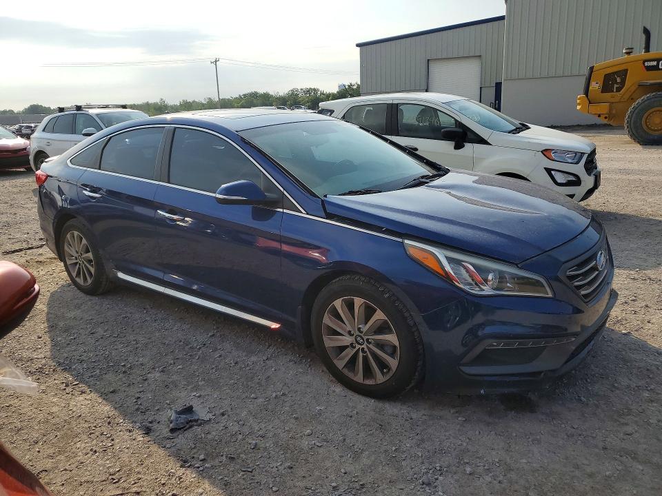 Photo 4 from auction – 2017 HYUNDAI SONATA with VIN 5NPE34AF4HH477939