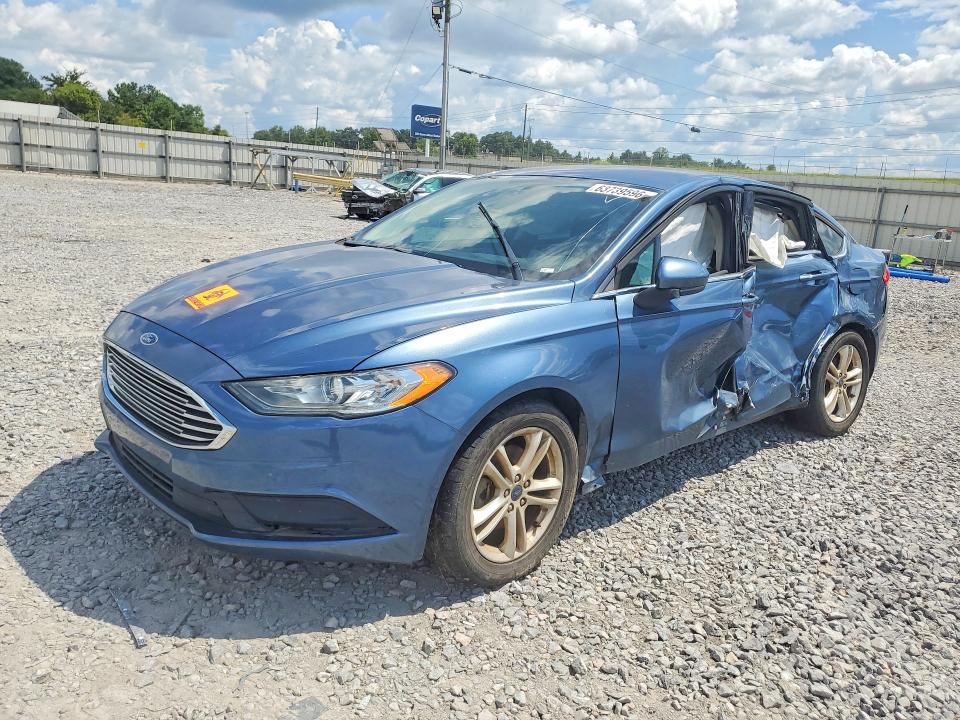 FORD FUSION 2018 with VIN 3FA6P0HD9JR228972 - Photo from auction