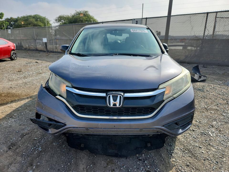 Photo 5 from auction – 2016 HONDA CR-V with VIN 2HKRM4H47GH718166