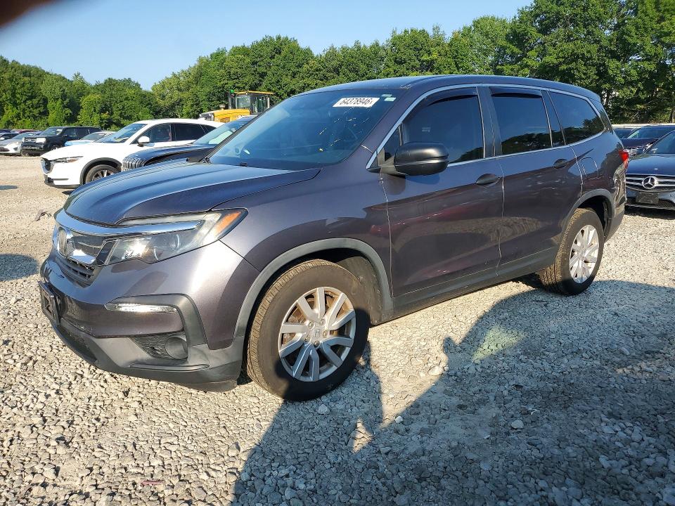 HONDA PILOT 2019 with VIN 5FNYF6H14KB030057 - Photo from auction