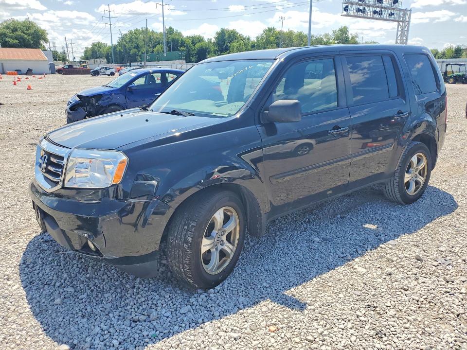 HONDA PILOT 2013 with VIN 5FNYF4H4XDB003320 - Photo from auction