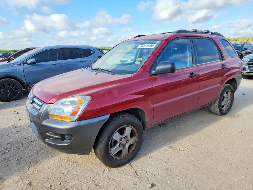 KIA SPORTAGE 2008 with VIN KNDJF724087517538 - Photo from auction