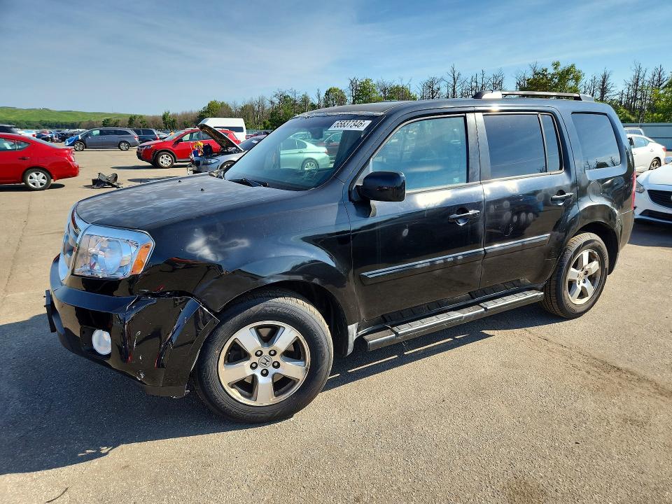 HONDA PILOT 2011 with VIN 5FNYF4H55BB073703 - Photo from auction