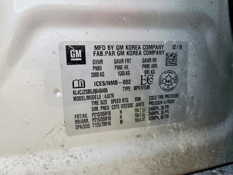 صورة رقم 14 من المزاد - 2018 BUICK ENCORE مع VIN KL4CJ2SB5JB648406