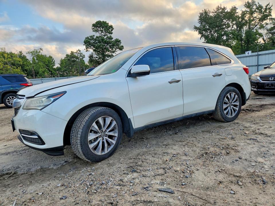 ACURA MDX 2015 with VIN 5FRYD4H4XFB003440 - Photo from auction