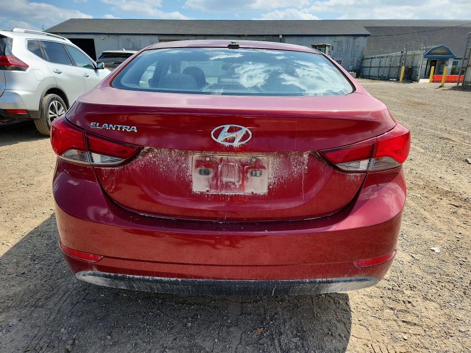 Photo 6 from auction – 2016 HYUNDAI ELANTRA with VIN 5NPDH4AE3GH693705