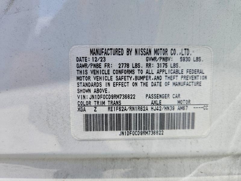 Photo 14 from auction – 2024 NISSAN ARIYA with VIN JN1DF0CD9RM736622