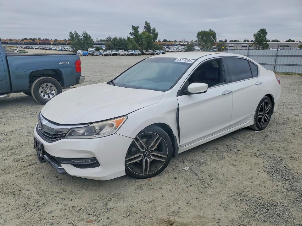 HONDA ACCORD 2016 with VIN 1HGCR2F57GA060588 - Photo from auction