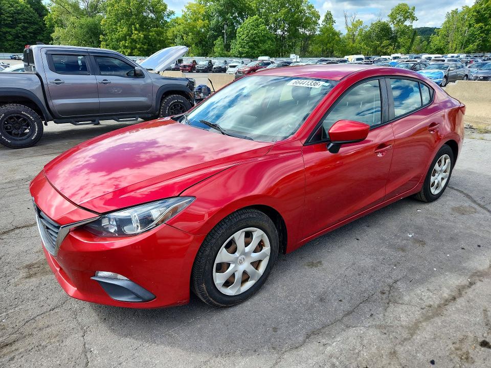 MAZDA 3 2015 with VIN 3MZBM1U78FM173052 - Photo from auction