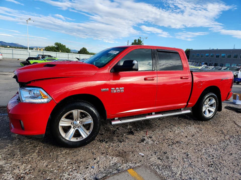 RAM 1500 2013 with VIN 1C6RR7MT1DS555597 - Photo from auction