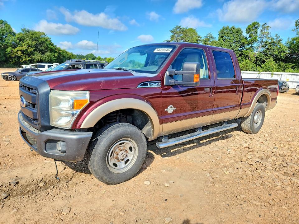 FORD F250 2011 with VIN 1FT7W2BT9BEA22715 - Photo from auction
