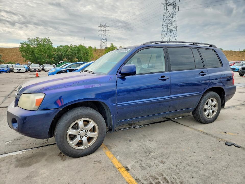 TOYOTA HIGHLANDER 2004 with VIN JTEEP21A140019730 - Photo from auction
