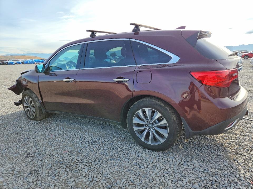 Photo 2 from auction – 2014 ACURA MDX with VIN 5FRYD4H42EB023390
