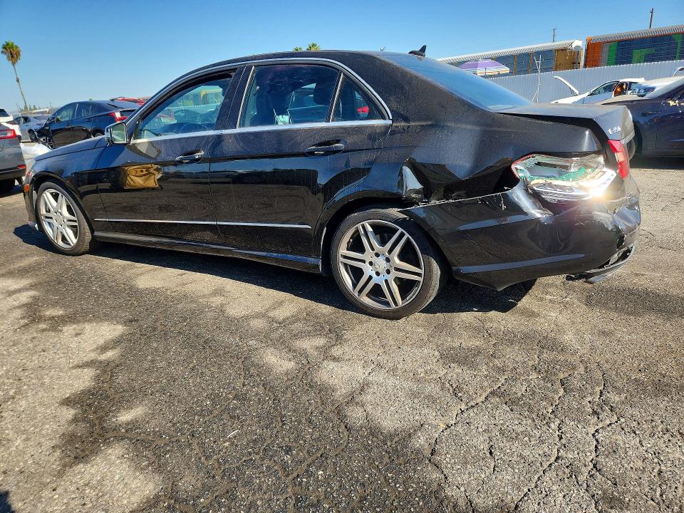 Photo 2 from auction – 2010 MERCEDES-BENZ E with VIN WDDHF5GBXAA076431