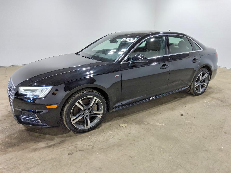 AUDI A4 2018 with VIN WAUENAF42JA062614 - Photo from auction